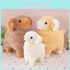 Animal Plush Toy Sheep Soft Faux Fur Pillow For Kids And Teens