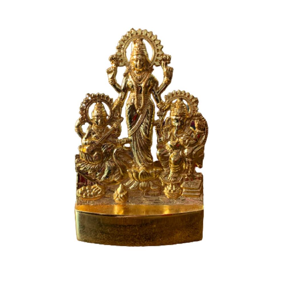 RSINC Laxmi Ganesh Saraswati Idol/Lakshmi Ganesh Saraswati Statue/Murti JL166849210975
