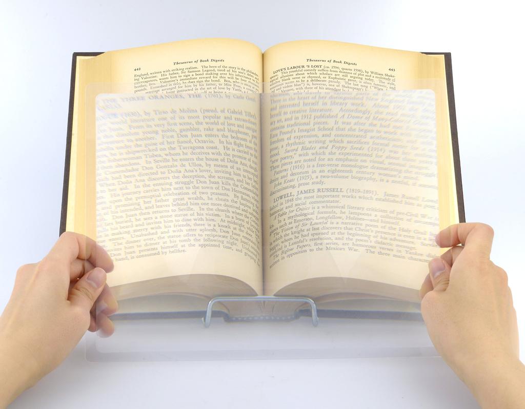 Kenko Premium Sheet 2x Magnifying A4 Magnifier, Glass, Size, KTL-021