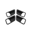 For Toyota Tundra 2022-2024 Carbon Fiber Inner Door Handle Bowl Cover Trim 2PCS