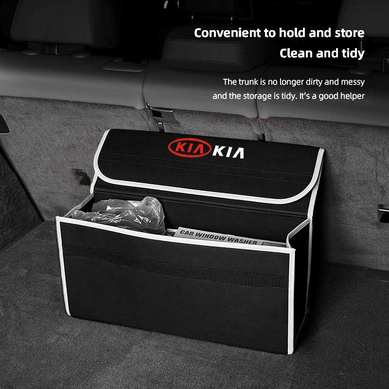 BBDV3 Car Boot Storage Box Tool Housing Case For KIA Sportage Seltos Sorento K3 K4 Soul Carnival EV6 EV9 Carnival K5 Pegas KX1 EV5