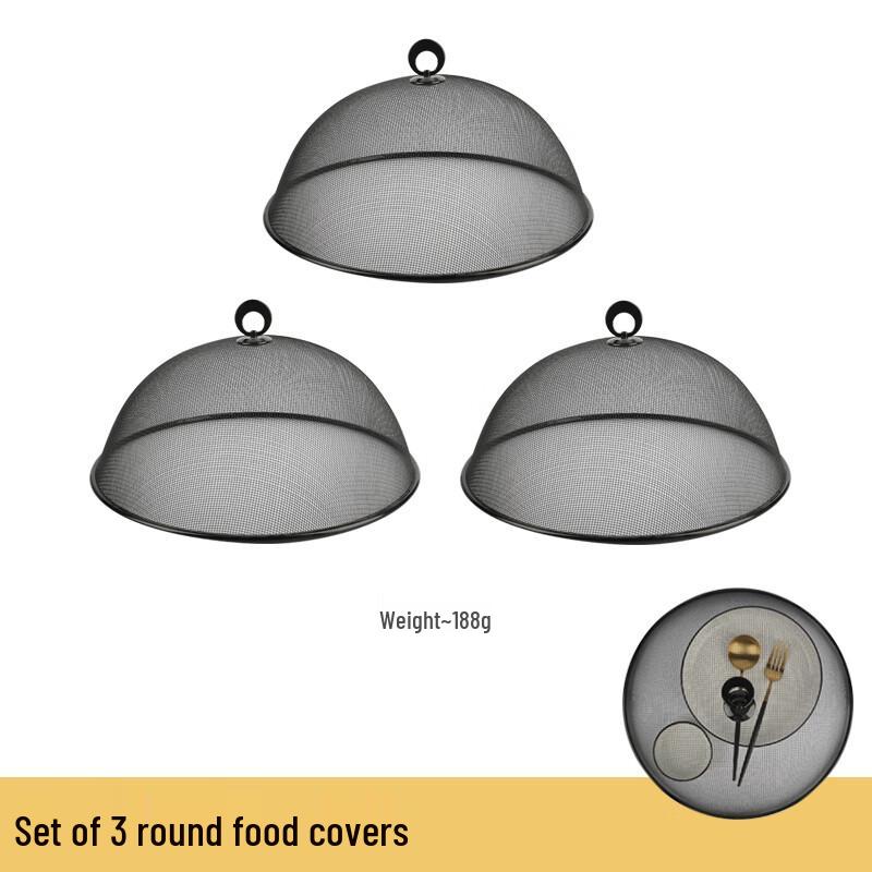 

Round Mesh Food Cover Set