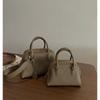 2025 New First-layer Cowhide Bowling High-quality Handbag Retro Boston Crossbody Shoulder Bag Women's Wholesale
