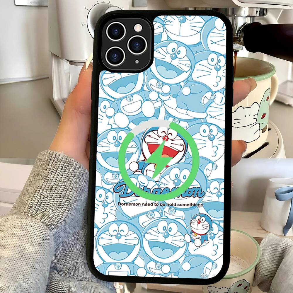 Cartoon D-Doraemons For Magsafe Magnetic Wireless For IPhone 16 15 14 13 12 11 17 Pro Max Plus Phone Case