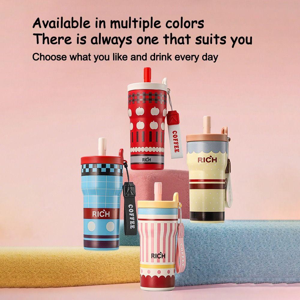 Insulation Or Cooling Vacuum Cup 560mL Coffee Cup Portable Stainless Steel Cup  Travel