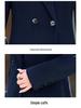 Unisex Woolen Mid-Length Coat - Warm, Versatile for Autumn/Winter 2025
