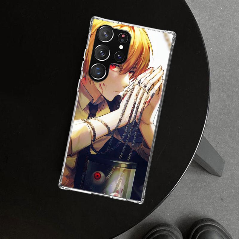 Huner X-Hunters Kurapika Phone Case Cover for Samsung Galaxy S26 S25 Edge S24 S23 Ultra S22 Plus S21 FE S20 + Art Customized Fun