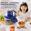 Automatic Fruit Peeler Machine Wireless Portable Fast & Easy Kitchen Home for Gadget Grape,Apple,Peach Peeler,Garlic,plum