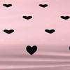 Piece 1 Of Heartfelt Rhinoceros Powder Brushed Bedsheet, Bedroom Printed Bedspread, Bedding Excluding Pillowcases