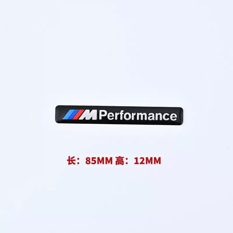 3D Aluminum Car Styling Sticker Body Trunk Decoration Decal Accessories For BMW M Performance E46 E90 E60 F20 X1 F10 F30 pendant sdbr2