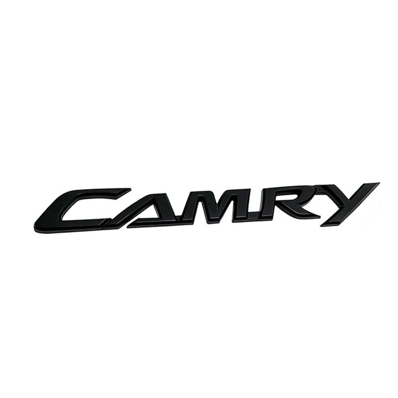 NEW ABS Car Body Trunk Emblem CAMRY Logo Sticker For S7 CAMRY 2006-2018 Badge Auto Rear Letter Decal Exterior Accessories JH7