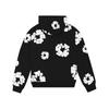 Women's And Men's Hoodie Casual Print Retro Large Pullover Long-sleeved Sweatshirt