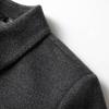 Men's Coat Autumn and Winter Wool Lapel Trench Coat Take-off Down Vest Two-piece Double-sided Middle-aged Business Coat