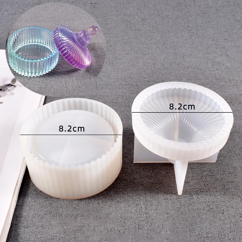 Multi-function Mushroom Storage Boxes Display Epoxy Resin Silicone Molds Making For DIY Aromatherapy Gypsum Mushroom Drip