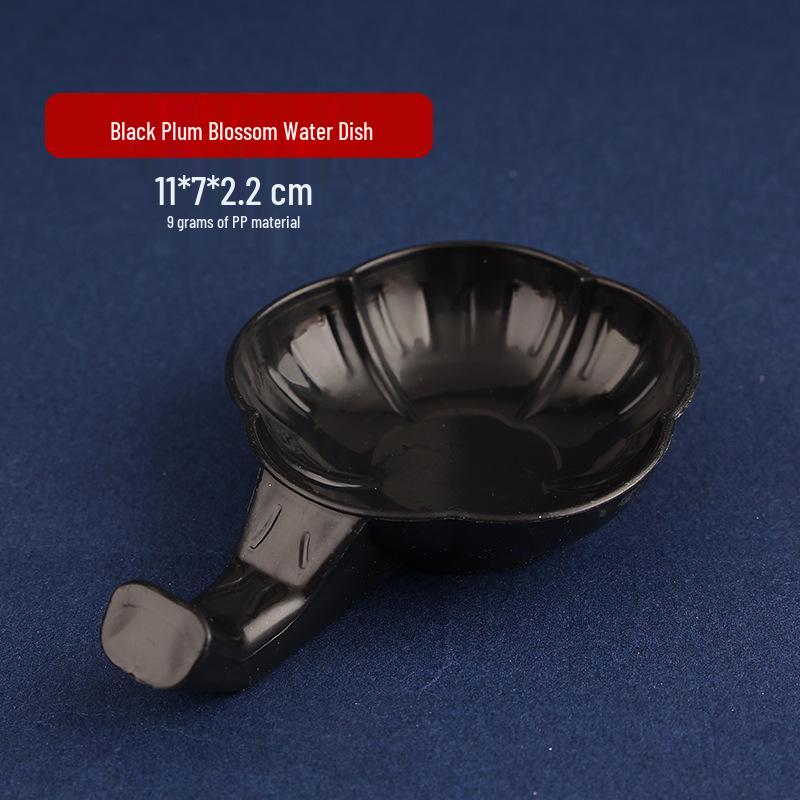 

Imitation Ceramic Ink Dish & Brush Rest Set for Beginner Calligraphy Practice - Four Treasures of the Study.