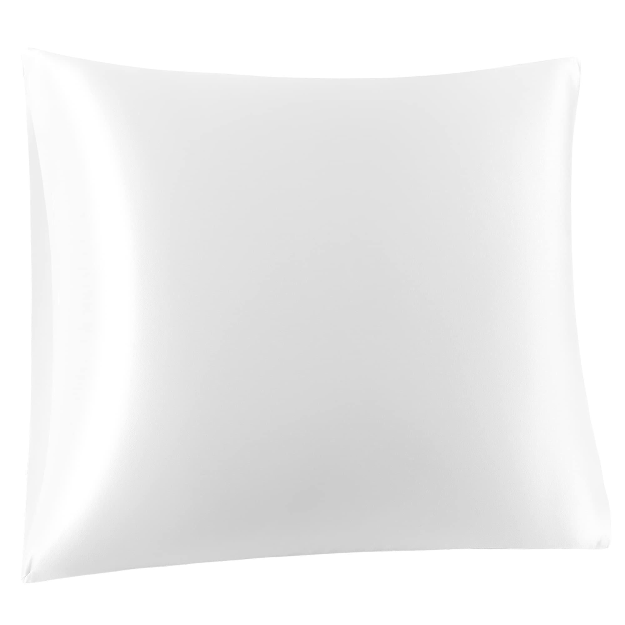 

PiccoCasa Silk Silkworm 22 Envelope Solid Gentle on Sensitive Perfect Suitable for All 80x80cm Pillowcase, 100% Silk, Momme, Style, Washable, белый