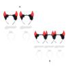 Unisex Halloween Angel Aureole Devil Horn Shape Hairband Movie Cosplay Devil Hairband Goth Cosplay Costume Headpiece