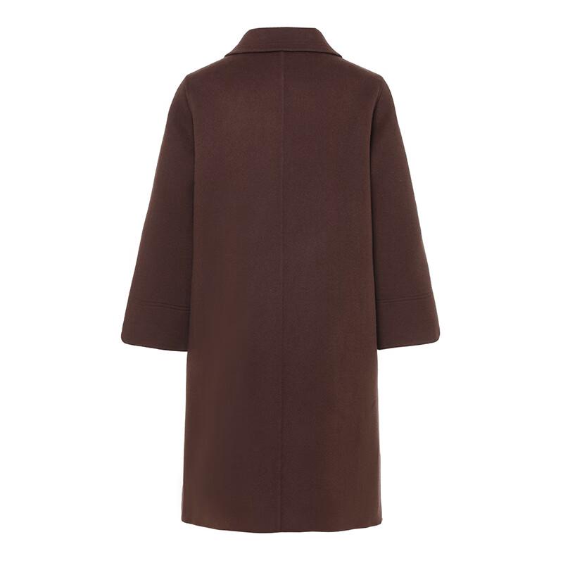 G·TENNA SMRA1931 Women's 100% Wool Lapel Coat