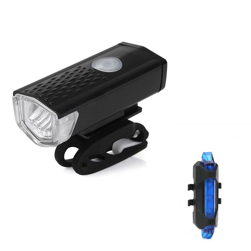 Bicycle Tail Light USB  Waterproof Rechargeable Bike Light Night Cycling Headlight USB LED Safety Warning Light Bike Accessories