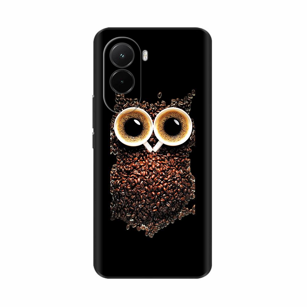 Soft Case For Xiaomi Poco M7 4G Luxury Print Back Cover For PocoM7 M7 Silicone Bumper Protective Shockproof Capa Pocom7 4G Coque