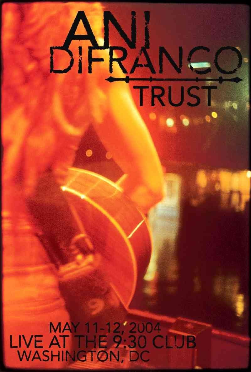 

DVD ANI DIFRANCO - Trust RBR040DVD Righteous Babe 2004 Non Japan Folk Used
