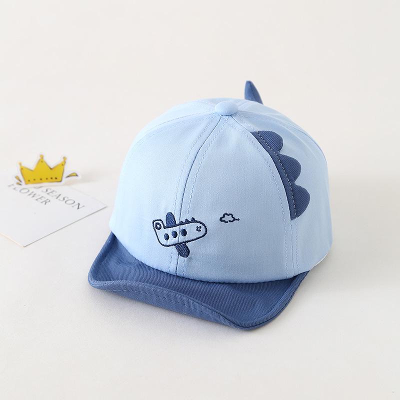 Korean-Style Adorable Unisex Baby Soft Brim Sun Protection Duckbill Baseball Cap