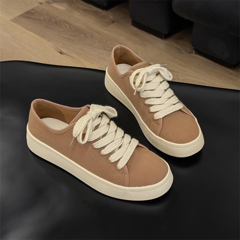 Fashion Men Shoes Casual Canvas Shoes Breathable Flats Leisure Male Vulcanized Shoes Walking Sneakers Solid Color Board Shoes Low Top