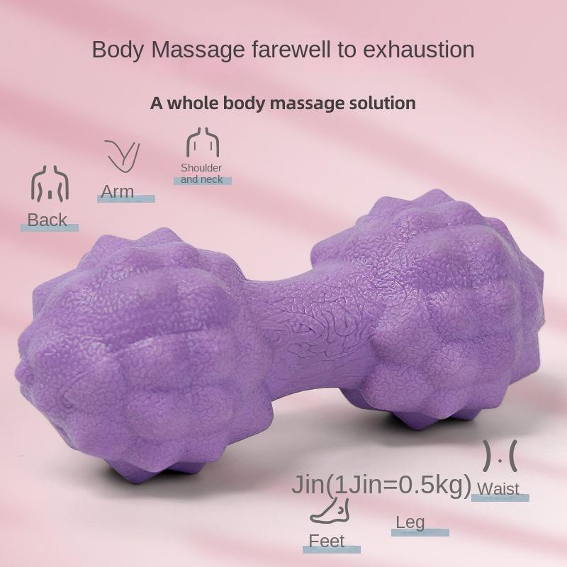 TPE masáž Jógový míč Zdravotní cvičení Arašídy Fascie Roller Záda Chodidlo Relax svaly Rameno Krk Pevná posilovna