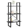 Storage Shelf Gray 60 x 30 x 105 cm Engineered Wood