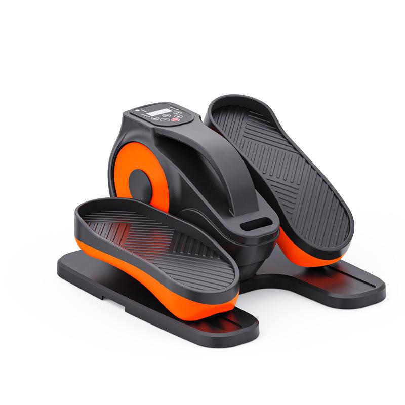 Electric Mini Elliptical Stepper - Remote-Controlled Fitness & Rehabilitation Equipment for Office or Home Workout