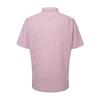RENOMA Regular Fit Linen Blend Sucker Check Short Sleeve Shirt Rpusg1239 Pk