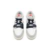Jordan Legacy 312 Leather Cushioning, Wear Resistant Low top Vintage Basketball Shoes GS Black White Gray CD9054-101(Team414-)