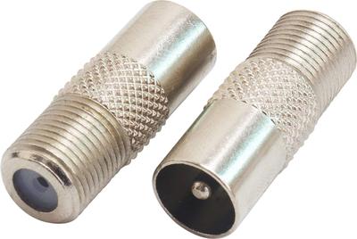 audiophile Conversion Connector PAL Type Male F Type Female Set PAL - 2-piece (9.5mm)