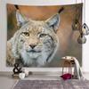 Afghan Hound Cat Tapestry Cute Animal Wall Art Decoration Tapestry Kids Room Decor Living Room Bedroom Dorm Room Home Decor