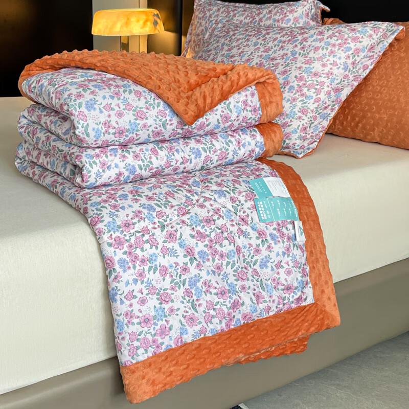 

Baoshikang Bean Fleece Double-Layer Gauze Summer Quilt