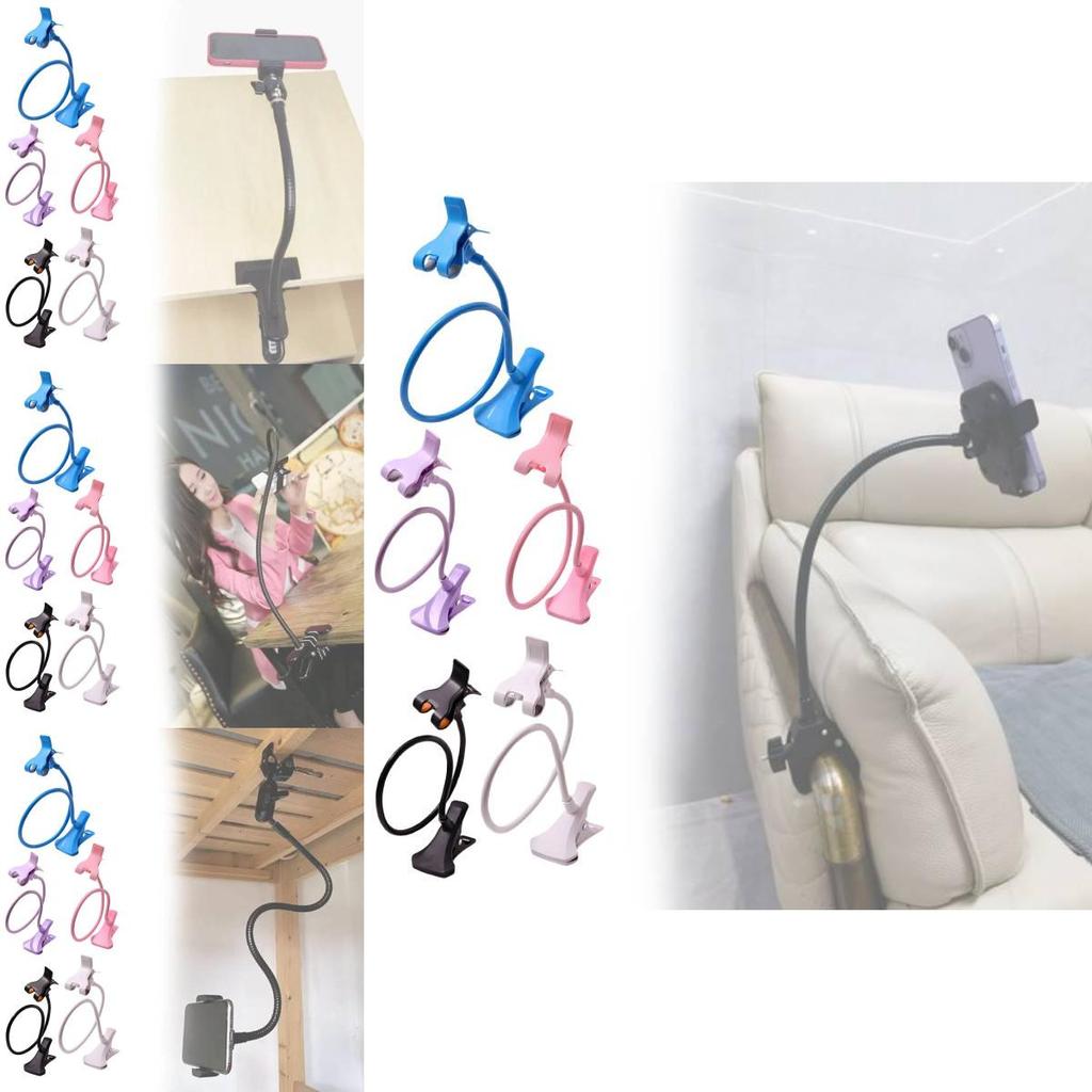 Universal Phone Holder Bedside Long Adjustable Clamp For Watching Tv On Bed Or Desk