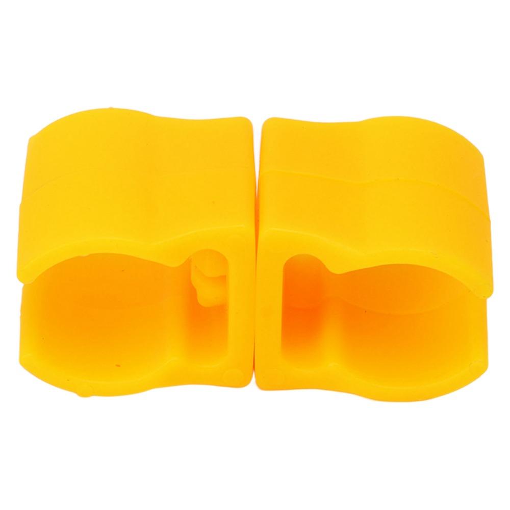 10PCS Plastic Football Training Flag Pole Clip Swivel Clips Connector Clip Agility Poles Clip Buckle Football Flag Pole Buckle