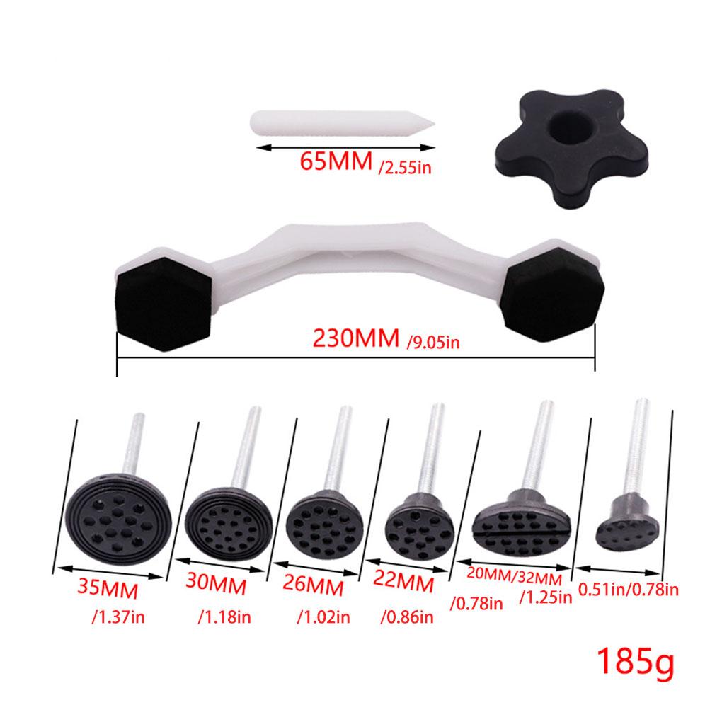 8Pcs Car Dent Remover Repair Tool Puller Hand Plastic Accessories