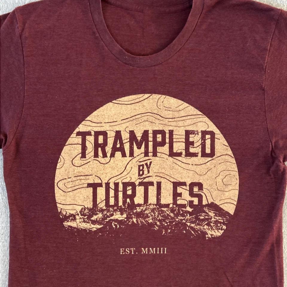 Trampled By Turtles Bluegrass Tour Maroon T Shirt Full Size S-5XL Unisex T-Shirt XXXL