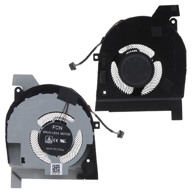 Cooling Fan Laptop CPU Cooler for Latitude 5501 5511/Precision 3541 3551 Notebook Computer 4-wire Quiet Heat Radiators