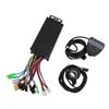 Electric Bike Conversion Kit 3 Mode 22A Brushless Motor Controller 130X Thumb Throttle and LED Displ