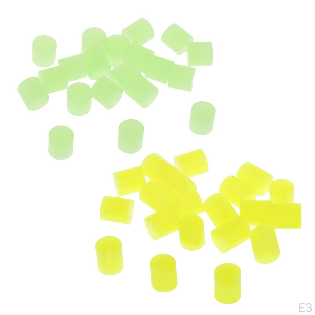 20 Pcs 2 Colors Fishing Floating Beads