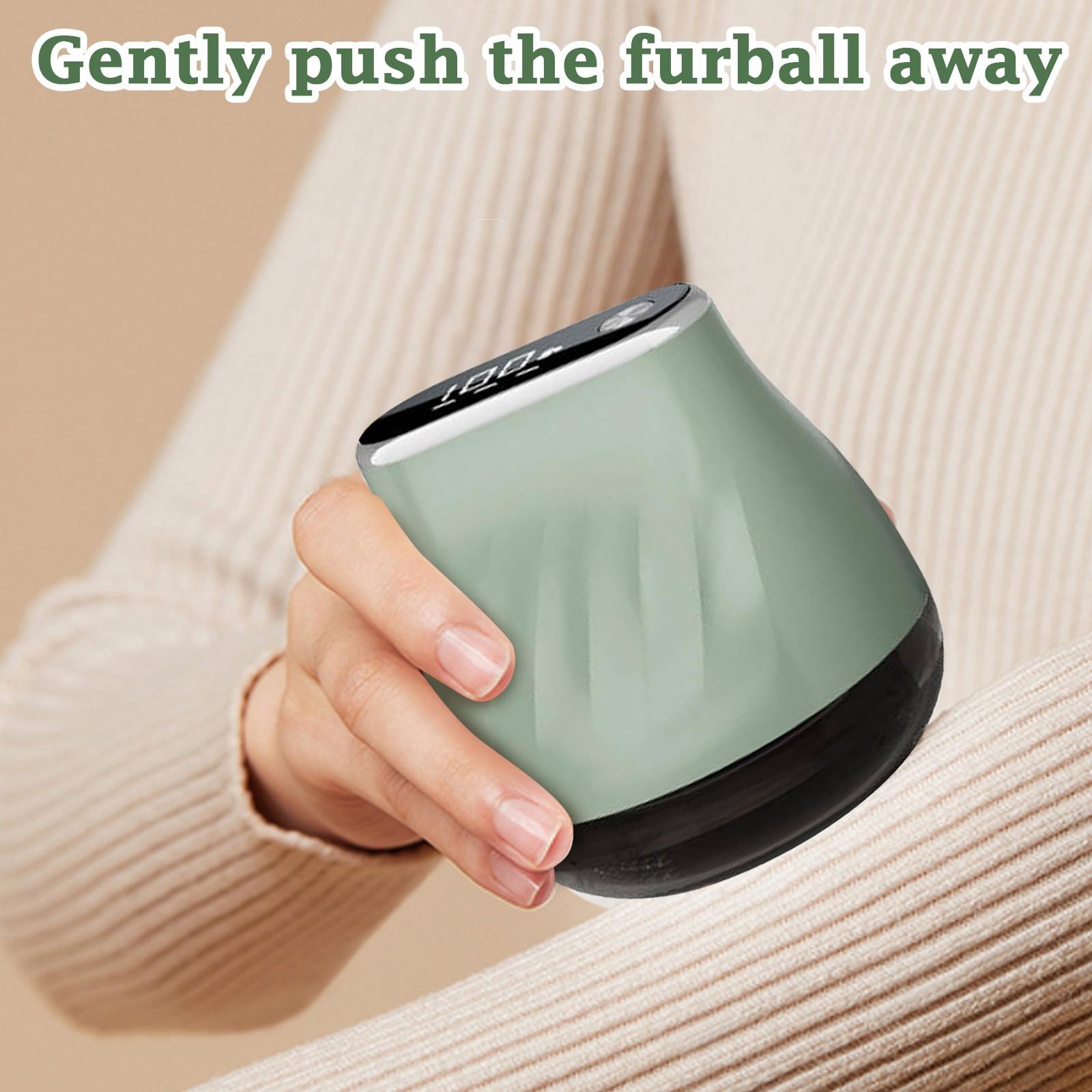 

Триммер для удаления волос Hairball - удобный домашний бритвенный станок с цифровым дисплеем 2-в-1, аккумуляторный прибор для удаления волос One Size зелёный