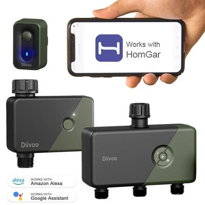 Záhradný WiFi zavlažovací časovač 1/2zónový automatický ovládač zavlažovania Smart Wifi vodný ventil Záhradný automatický zavlažovací systém