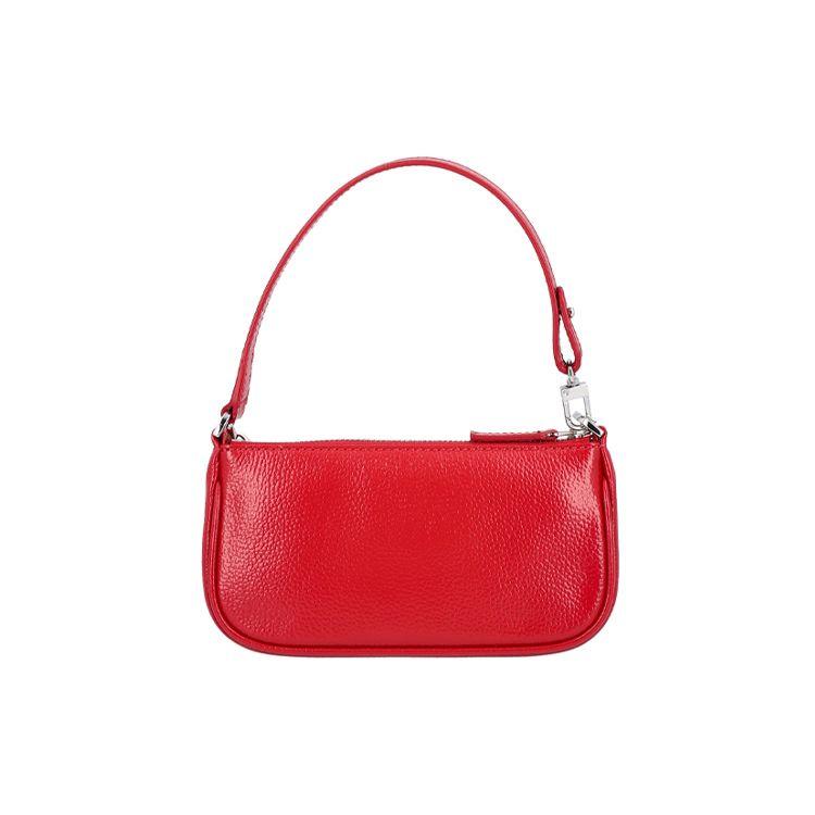 By Far Rachel Chain Nylon Mini Shoulder Bag Women bags Red 21FWMIRACHILGGSMACR