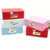 Combination Lock Password Lock Storage Box Rectangular Shape Metal Construction Storage Iron Box Initial Password Secure Storage