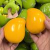 Handmade Crispy Mango Stress Ball Squeeze Toy, Mango Squishy Fidget Ball, Asmr Sensory Stress Relief Toy