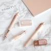 Tombow Pencil MONO Mineral Color Stationery Set Apricot Pink (Mechanical Pencil 0.5mm Eraser x 2 Correction Tape) PCC-421DAZ