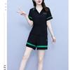Shorts Sports Casual Suit Women's Summer Korean Style Trendy Women's Fashionable Two-piece Set Summer
