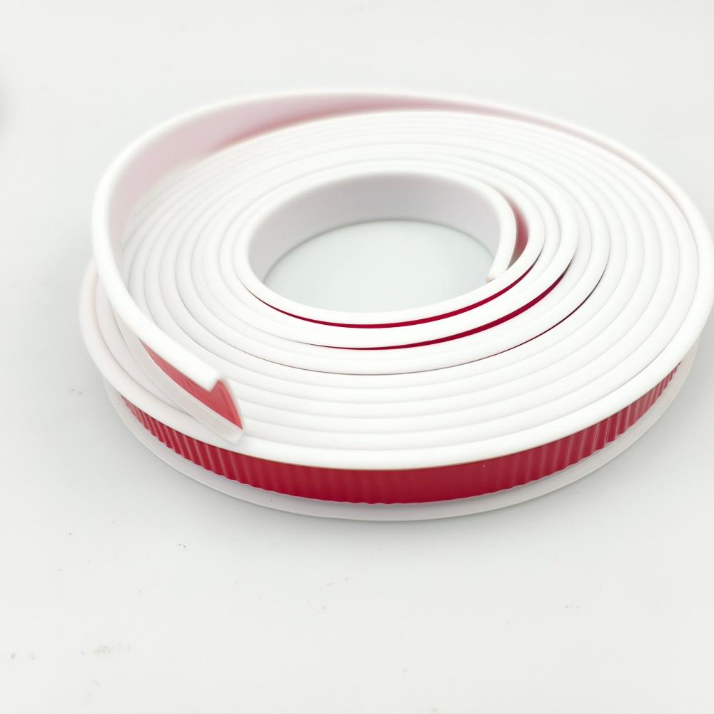 1pc 5m U-Shape Edge Banding Furniture Edge Strip Self Adhesive Edging Trim Edge Protector for Countertop Table Cabinets Shelve